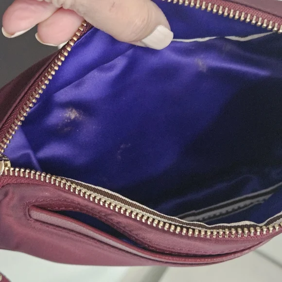 Henri Bendel Fanny/Crossbody/Belt Bag Burgundy - Picture 14 of 14